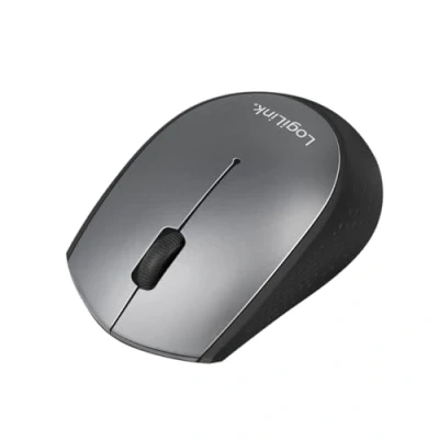 Abbildung von LogiLink ID0160 Kabellose USB C Funk Maus, 2.4 GHz mit Autolink Technologie schwarz