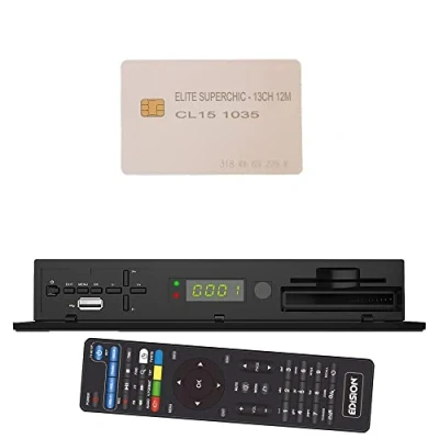 Abbildung von Redabel Redlight Sat Viaccess Erotik Paket: 14 Kanäle 12 Monate Astra 19+Hotbird 13 Karte + Receiver
