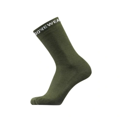 Abbildung von GOREWEAR Essential Merino Socken, Utility Green, 38 40