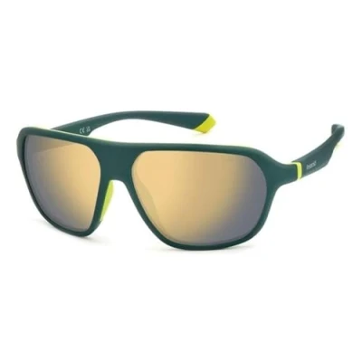 Abbildung von Polaroid Unisex Sonnenbrille PLD 2152/S 59/13/135, Erwachsene Sunglasses, DLD/LM Matte Green, 59
