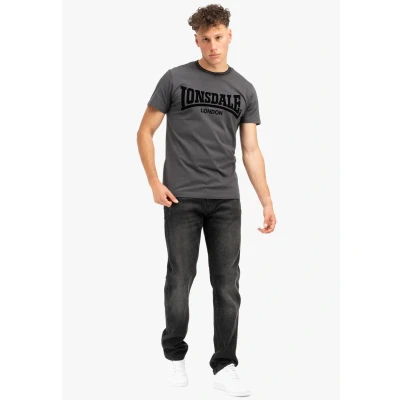 Abbildung von Lonsdale Tshirt print, Herren, Größe: 3XL, Anthracite black