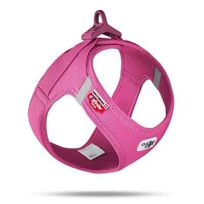 Abbildung von Curli Clasp Vest Harness Air Mesh Fuchsia Hundegeschirr XL...