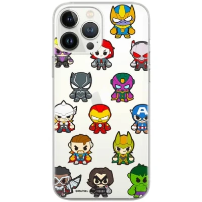 Abbildung von ERT GROUP Handyhülle für Apple iPhone XR Original und offiziell Lizenziertes Marvel Muster Avengers 025 optimal an die Form des Handy angepasst, teilweise transparent