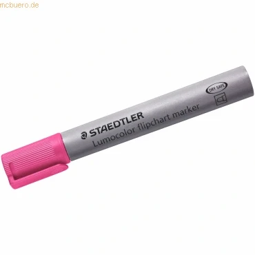 Abbildung von Staedtler Flipchartmarker Lumocolor ca. 2mm pink