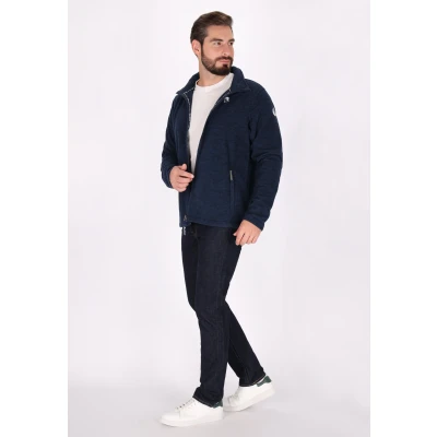 Abbildung von Schmuddelwedda Fleecejacke, Herren, Größe: Medium, Marine melange