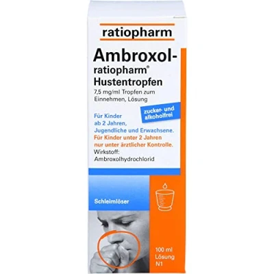 Abbildung von Ambroxol ratiopharm Hustentropfen 100 ml
