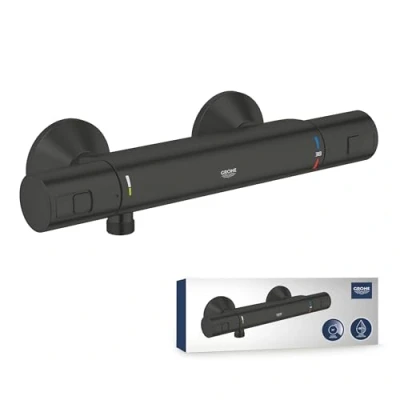 Abbildung von Grohe Precision Start Duscharmatur mattschwarz 15 cm