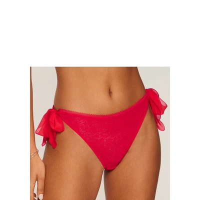 Abbildung von Vivance String, aus leicht transparentem Mesh im angesagten Leo Look, sexy Dessous