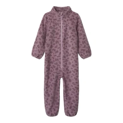 Abbildung von NAME IT Unisex Nmnspektra Fleece Suit AOP Fo Schneeanzug, Mauve Shadows, 98