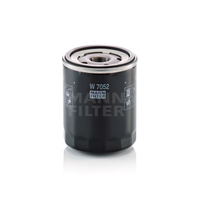 Abbildung von MANN FILTER W 7052 Ölfilter M 20 X 1.5 mit zwei Rücklaufsperrventilen Anschraubfilter VOLKSWAGEN: Transporter 5 Kastenwagen, California T5 Bus