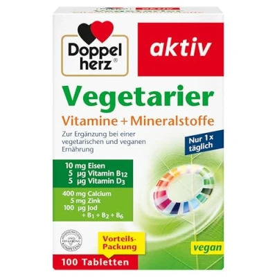 Abbildung von Doppelherz Vegetarier Vitamine+mineralst 100 St