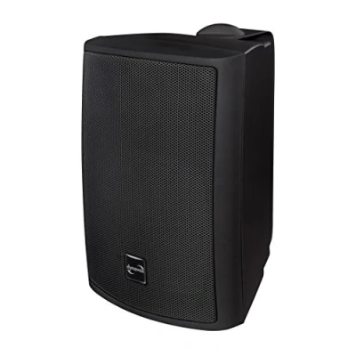 Abbildung von Dynavox PB402 HiFi Box mit Wandhalterung schwarz / Paar