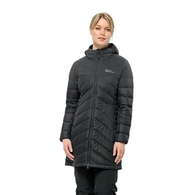 Abbildung von Jack Wolfskin Tundra Daunenmantel, Damen, Größe: Medium, Black