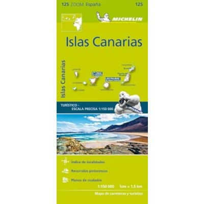 Abbildung von Michelin Islas Canarias: Straßen und Tourismuskarte 1:150.000 (MICHELIN Zoomkarten, Band 142)
