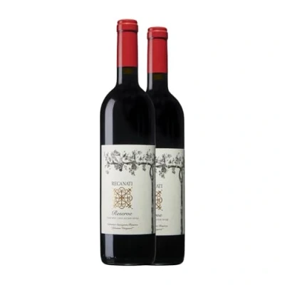 Abbildung von Recanati Cabernet Sauvignon Reserve 75 cl Rotwein (Karton mit 2 Flaschen von cl)