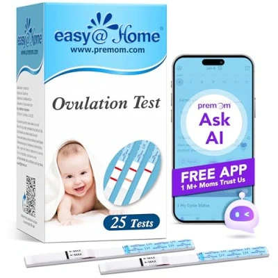 Abbildung von Easy@Home Ovulationstest Kinderwunsch Fruchtbarkeitstest für Frauen 1 St