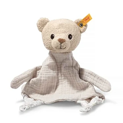 Abbildung von Steiff Schmusetuch Noah Teddybär, GOTS organic, zertifiziert durch BCS 35014
