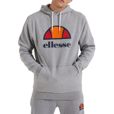 Abbildung von Ellesse Dahryl OH Hoody Sweatshirt, Herren, Größe: XL, Grey marl