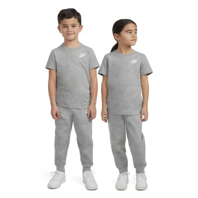 Abbildung von Nike Sportswear Futura TEE Unisex Tshirt basic für Kinder, Größe: 98/104, Dark grey heather