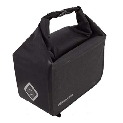 Abbildung von Atran Velo Unisex Erwachsene Atranvelo Travel Fahrradkorb, Schwarz, 1size