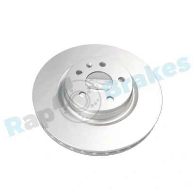 Abbildung von RAP BRAKES Bremsscheibe TESLA: Model S, X Vorderachse 355mm 32mm 5 120mm Belüftet beschichtet R D1178C Bremsscheiben, Scheibenbremsen