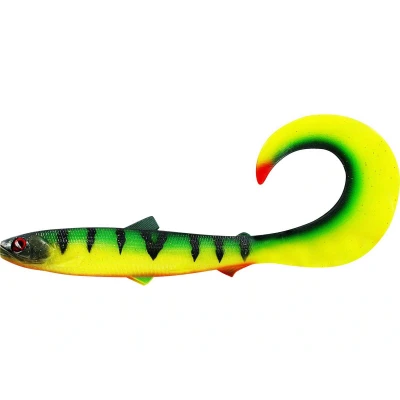 Abbildung von Westin BullTeez Curltail 27cm 103gr Tiger Perch (1pc) Gummifisch