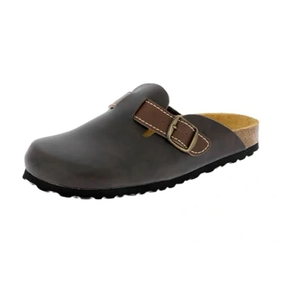 Abbildung von LICO Clogs, Herren, Größe: 45, Braun Schuhe