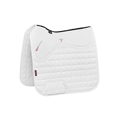 Abbildung von LeMieux Schabracke X Grip Square Dressur Weiß L (Full)