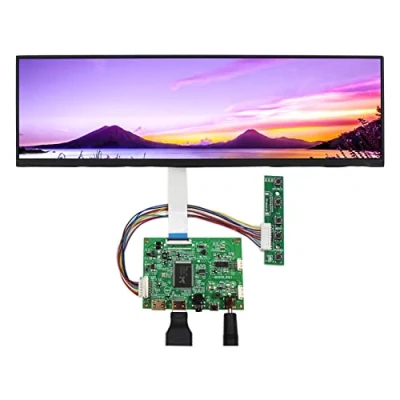 Abbildung von VSDISPLAY 32 cm 12,6 Zoll NV126B5M N41 1920x515 EDP IPS LCD Bildschirm,mit 2mini HDMI Controller Platine