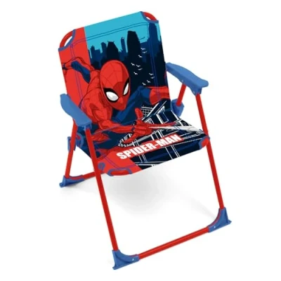 Abbildung von ARDITEX Marvel Spiderman SM15948 Klappstuhl mit Armlehnen, 38 x 32 53 cm