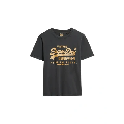 Abbildung von Superdry Kurzarmshirt &quot;VL METALLIC RELAXED TEE&quot;