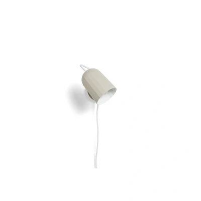Abbildung von HAY Noc Wall LED Wandlampe mit Stecker, weiß