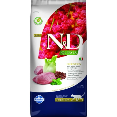 Abbildung von N&amp;D Quinoa CAT Digestion Lamm &amp; Fenchel varianten 5 kg