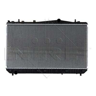 Abbildung von NRF 53384 Kühler, Motorkühlung Aluminium 698 375 16 Kühlrippen gelötet DAEWOO: Rezzo