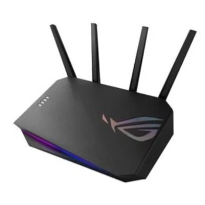 Abbildung von ASUS ROG Strix GS AX5400 Gaming kombinierbarer Router (Tethering als 4G und 5G Ersatz, Ai Mesh WLAN System, WiFi 6 AX5400, PS5 kompatibel, Engine mit Aura RGB, Gigabit LAN)
