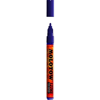 Abbildung von Molotow Permanentmarker One4All 127 HS nachfüllbar 2mm violett dunkel