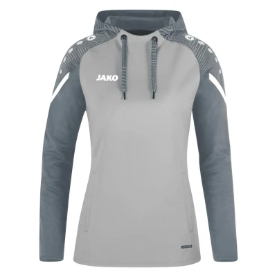Abbildung von JAKO Damen Kapuzensweatshirt Performance, Soft Grey/Steingrau, 36