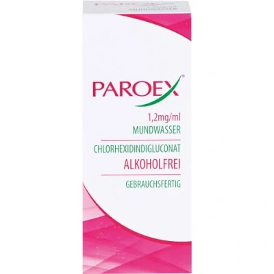 Abbildung von PAROEX 1,2 mg/ml Mundspülung 300 ml