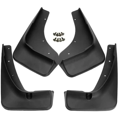 Abbildung von 4 Stücke Set Auto Schmutzfänger Schmutzlappen Spritzlappen Vorne Hinten Hartgummi Spritzschutz Kit Kotflügelschoner Schlamm Klappen zubehör Kompatibel mit Mazda CX 5 2012 2016