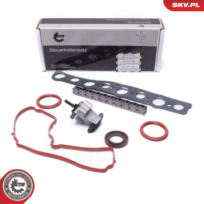 Abbildung von ESEN SKV 21SKV254 Steuerkettensatz mit Dichtungen ohne Zahnrad Simplex, Bolzenkette LAND ROVER: Discovery Sport, Range Rover Evoque
