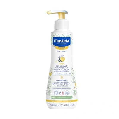 Abbildung von Mustela Nourishing Cleansing Gel with Cold Cream (10.14 oz.)