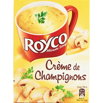 Abbildung von Royco Instant Suppe Champignon Creme 4 Tüten für 200 ml