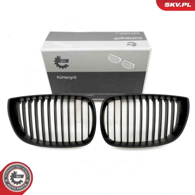 Abbildung von ESEN SKV 66SKV003 Kühlergrill schwarz matt BMW: 1 Schrägheck, Coupe, Cabrio