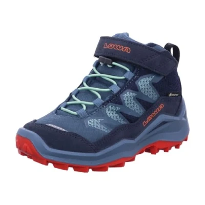 Abbildung von Lowa Maddox PRO GTX MID Hikingschuh für Kinder, Größe: 25, Navy rauchblau Textil