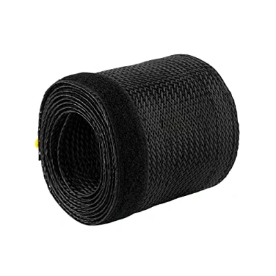 Abbildung von PureMounts Universeller Kabelschlauch (85mm Durchmesser, 1,80m) schwarz, 1 Stück