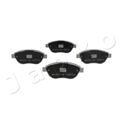 Abbildung von JAPKO 500080 Bremsbelagsatz Vorderachse PEUGEOT: 207 Schrägheck, 206 CC, CITROËN: C4 I C3 Xsara Picasso