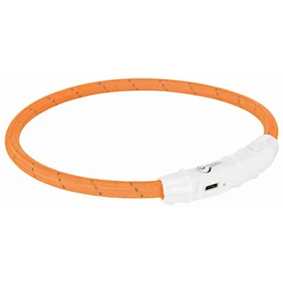 Abbildung von Trixie Usb Flash Leuchtender Schlauch 7 Mm Orange Hundesicherheit...