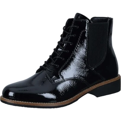 Abbildung von Remonte Schnürstiefelette, Damen, Größe: 43, Nero black schwarz Schuhe