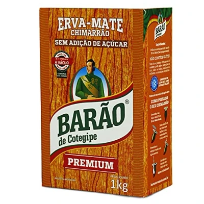 Abbildung von Premium Barao Yerba Mate Vakuum 1kg Tee aus Brasilien Erva Barão Brasil
