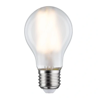 Abbildung von Paulmann 28729 Filament 230V LED Birne 7,5W dimmbar Leuchtmittel Matt, Weiß Beleuchtung Kunststoff Licht 4000K E27